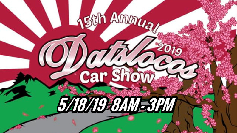 5/18/19 eDriftTrikes will be at Datslocos 15th Annual Car Show & Swapmeet!