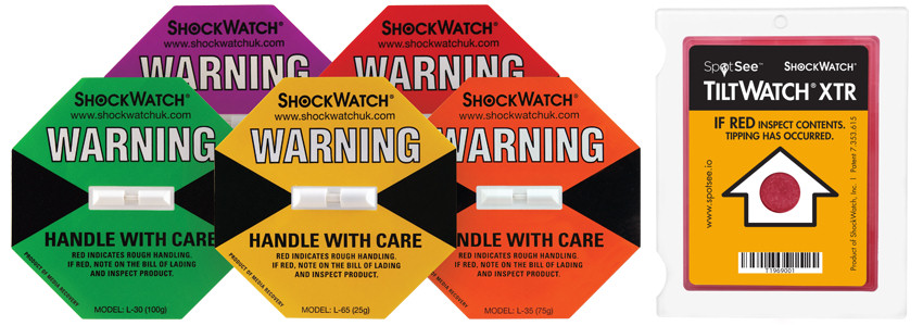 To help you identify whether your package has been mishandled, we include shock and tilt sensors to our eco-pack crates